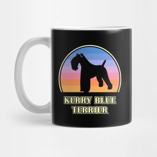 Kerry Blue Terrier Vintage Sunset Dog Mug